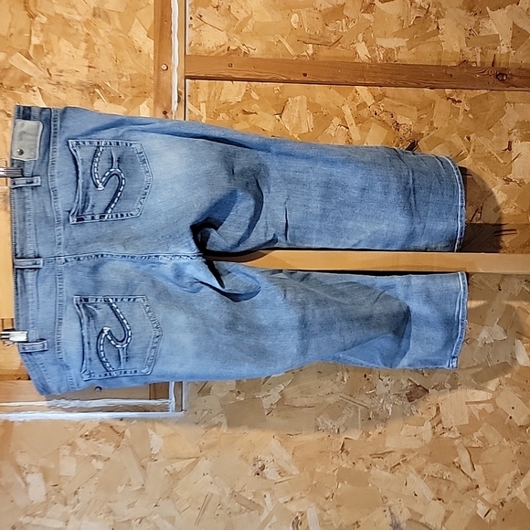 Silver Aiko Mid Capri Sz 22 - Picture 3 of 6